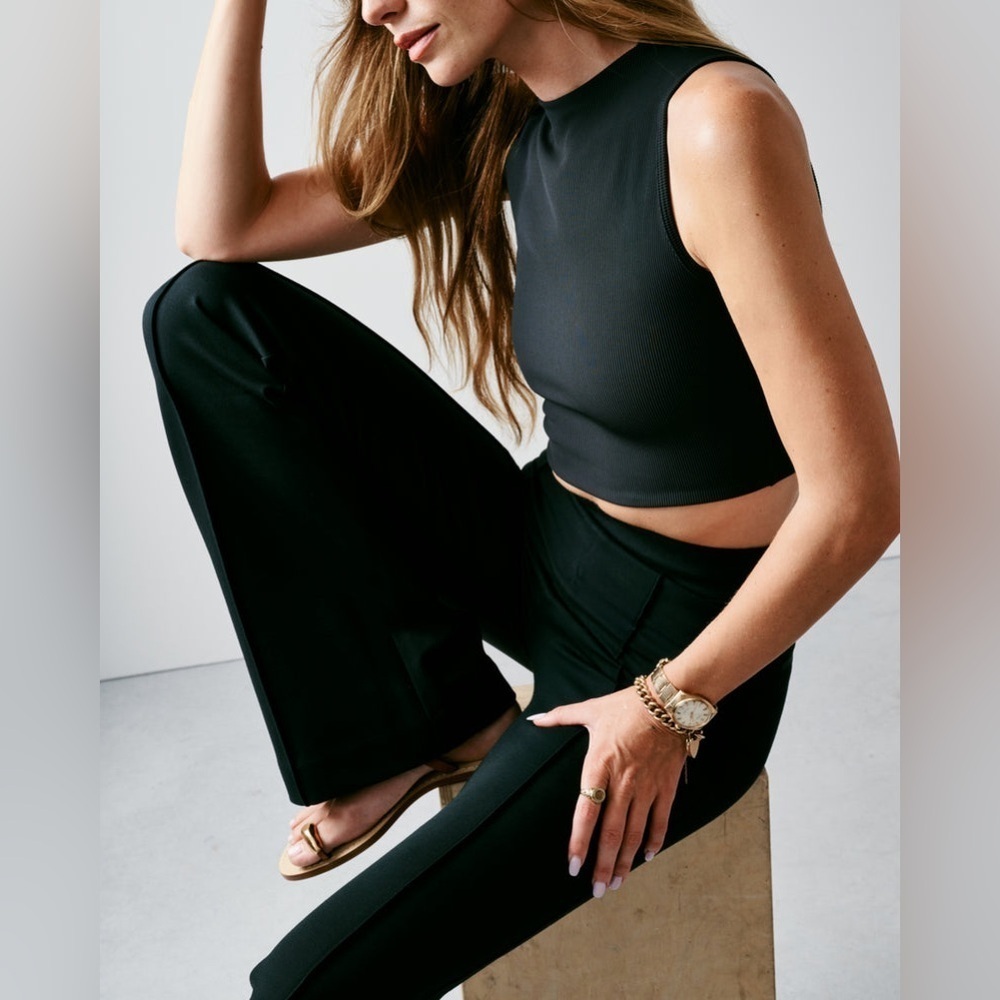 SPANXsmooth™ PerfectFit Ponte Black Flare Pant Size 1x NWT Brand New - Picture 3 of 12